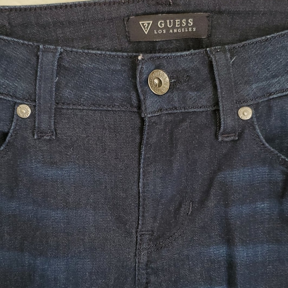 Guess Zipper Skinny Jeans Size 25 - Picture 3 of 8